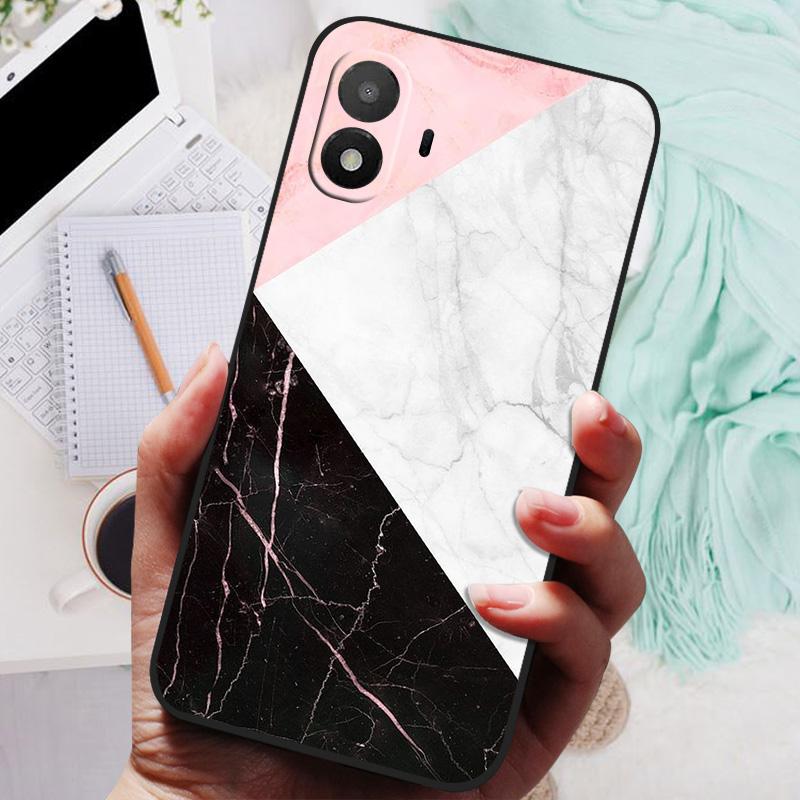 Per Custodia TCL K70 SE NUOVA TPU Silicone Antiurto Copri Telefono Gatto Per TCL K70 SE 4G K70SE Funda Semplicità Stampa ad Olio Morbida Coque