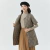 Autumn and Winter Fashion Clothing Cotton Clothing Women's Long Short-sleeved Padded and Thickened Slim Cotton Jacket Home Clothing Cotton 2410