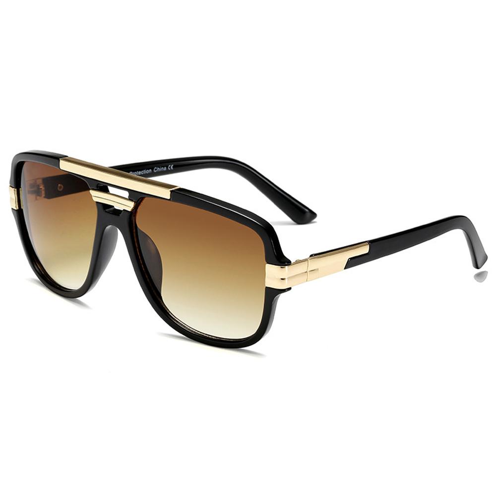 Men Sunglasses Vintage Male Square Sun Glasses Luxury Gradient Sunglass UV400 Shades Gafas De Sol Hombre