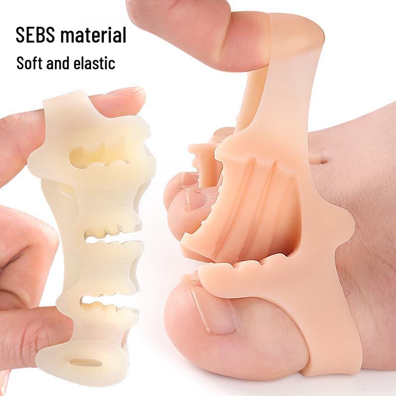 Four-hole Flip-Flop Toe Separator Sandals for Bunion and Hallux Valgus Relief