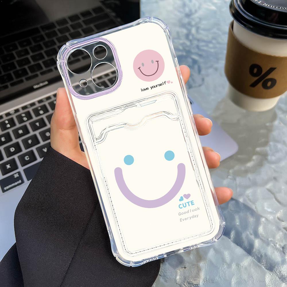 Card Phone Case for iPhone 17 16 15 Pro Max 17 16 15 Pro for Samsung S25 S24 S23 S22 Ultra S21 S20 FE A05s A25 A35 A55 for Xiaomi Redmi Note 12 Case
