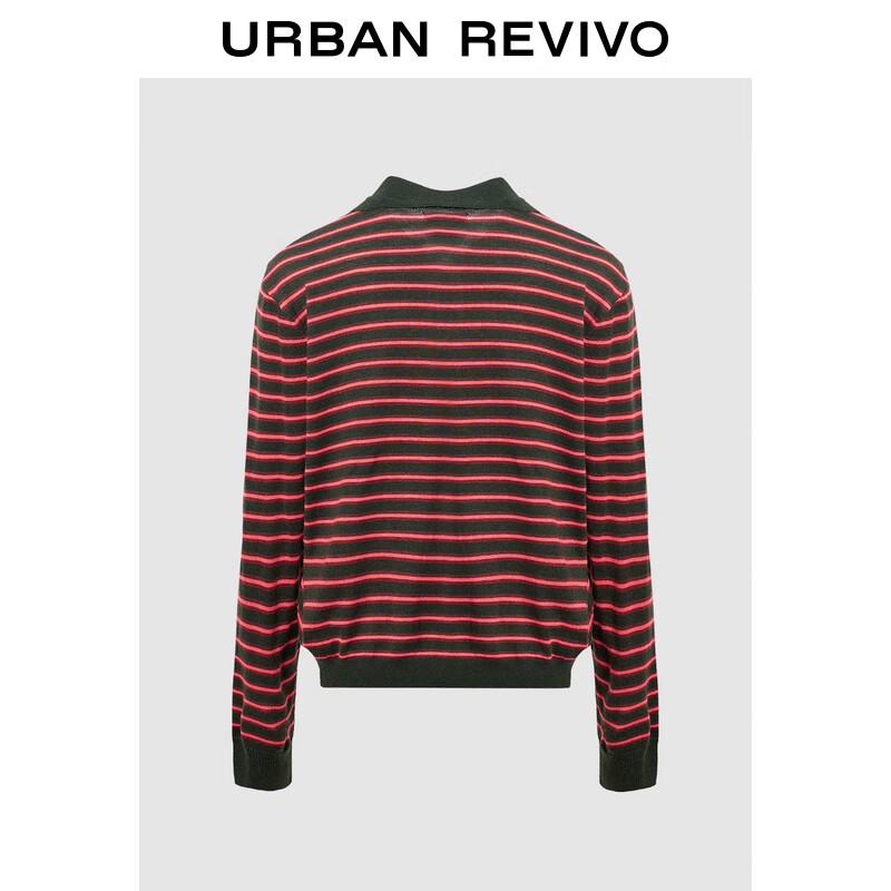 UR Women's Retro Striped Loose-Fit Knit Sweater