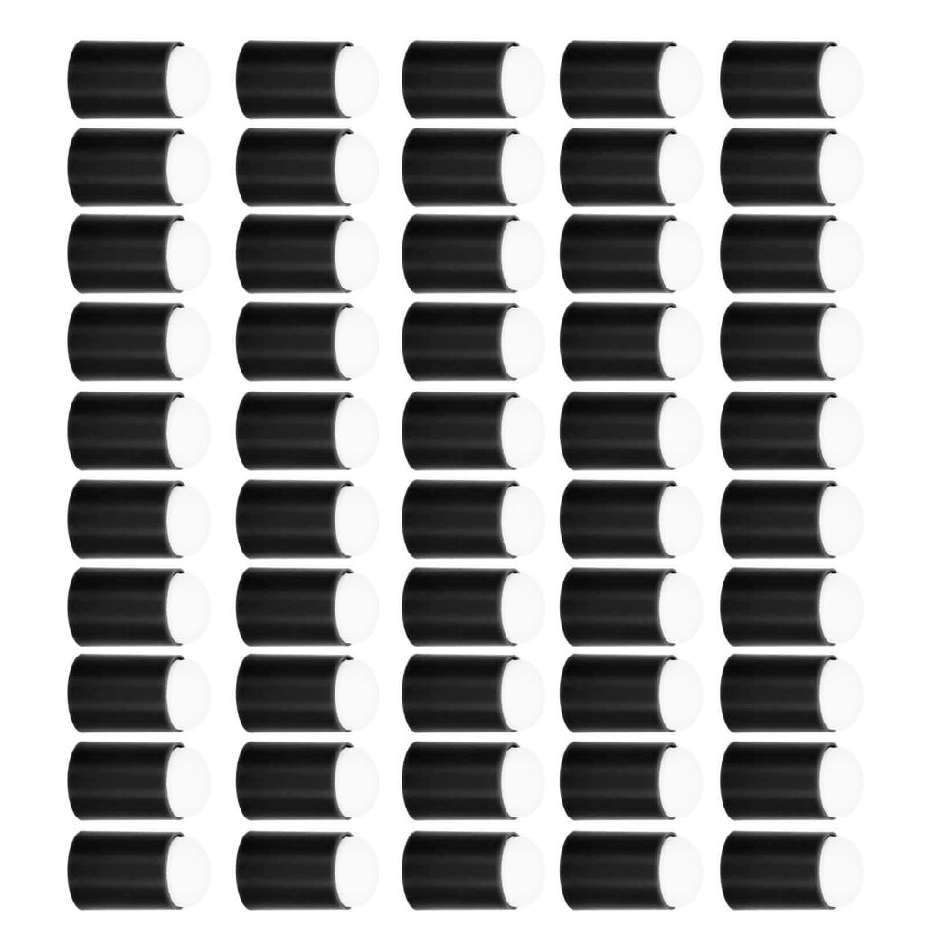 50pcs Ink Pad Smudge Sponge Multipurpose Soft Flexible Lightweight Finger Sponge Daubers for Home Nail Salon
