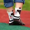 Premium Quality Womens Cotton Socks Featuring Cute Cartoon Dog Motif
