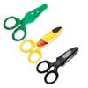Cartoons Mini Scissors Plastic Kindergarten Manual Round Head Safety Kids Scissors
