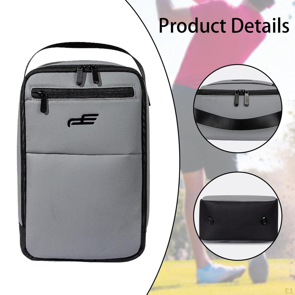 Golftaschenschuhbeutel Schuh-Tragetasche Leichtgewicht Golfer-Geschenk Kompakt Ausrüstung Belüftung Tragbar