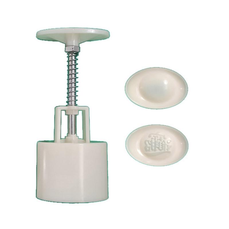 

Пластиковые формы для лунного кекса, форма золотого слитка, 3D формы для резки лунного кекса, сделай сам, кухонные аксессуары для выпечки для фестиваля середины осени