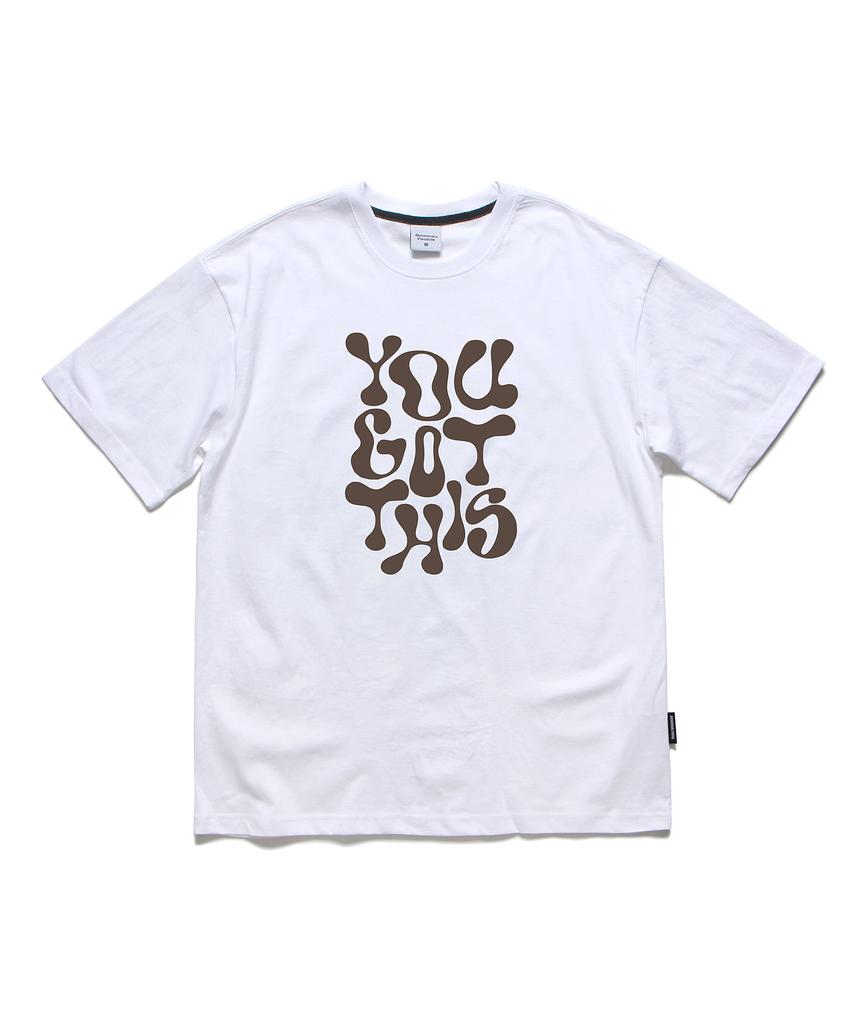 ABNORMALTHING Ygt Oversized T-Shirt White (Ygt T-Shirt White)