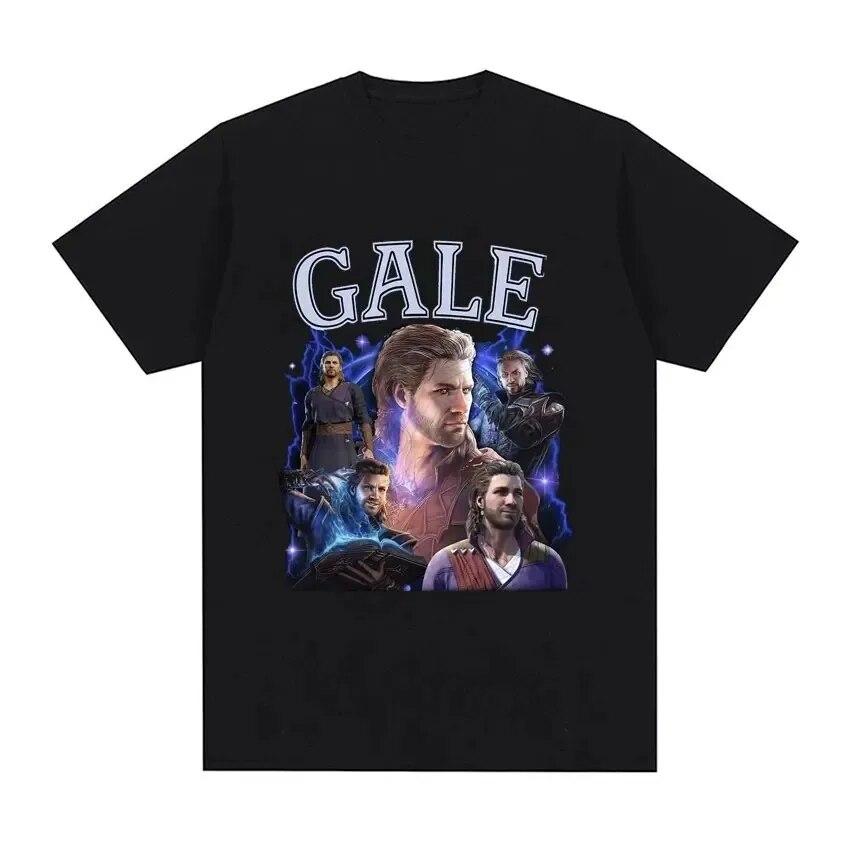 Retro Astarion Halsin Baldurs Gate 3 Unisex Women Print Tee Cotton T Shirt Short Sleeve Tshirt Fashion Oversized T-shirts Clothes