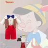 Nuovo Arrivo Costume Cosplay da Pinocchio per Ragazzi Set da Tre Pezzi Per Spettacolo Travestimento