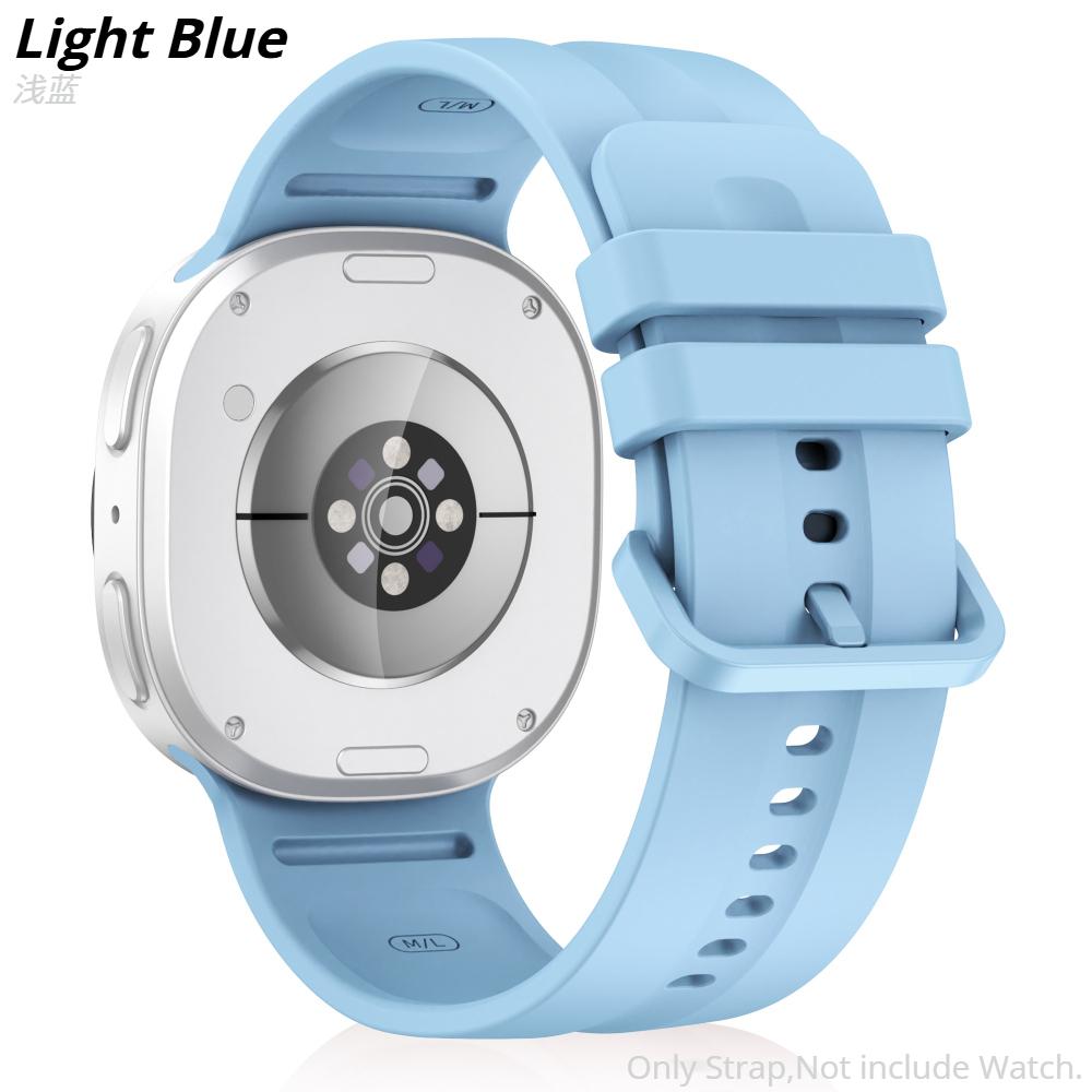 Cinturino Originale in Silicone per Samsung Galaxy Watch 9 44mm 40mm Sport Correa Pulseira Braccialetto per Galaxy Watch 9 8 Classic 46mm Band
