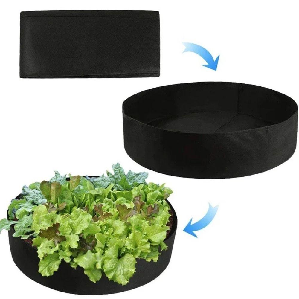 10/30/40/50/100 Gallon Felt Grow Bag Planting Container  Vegetable Tomato Potato Flower