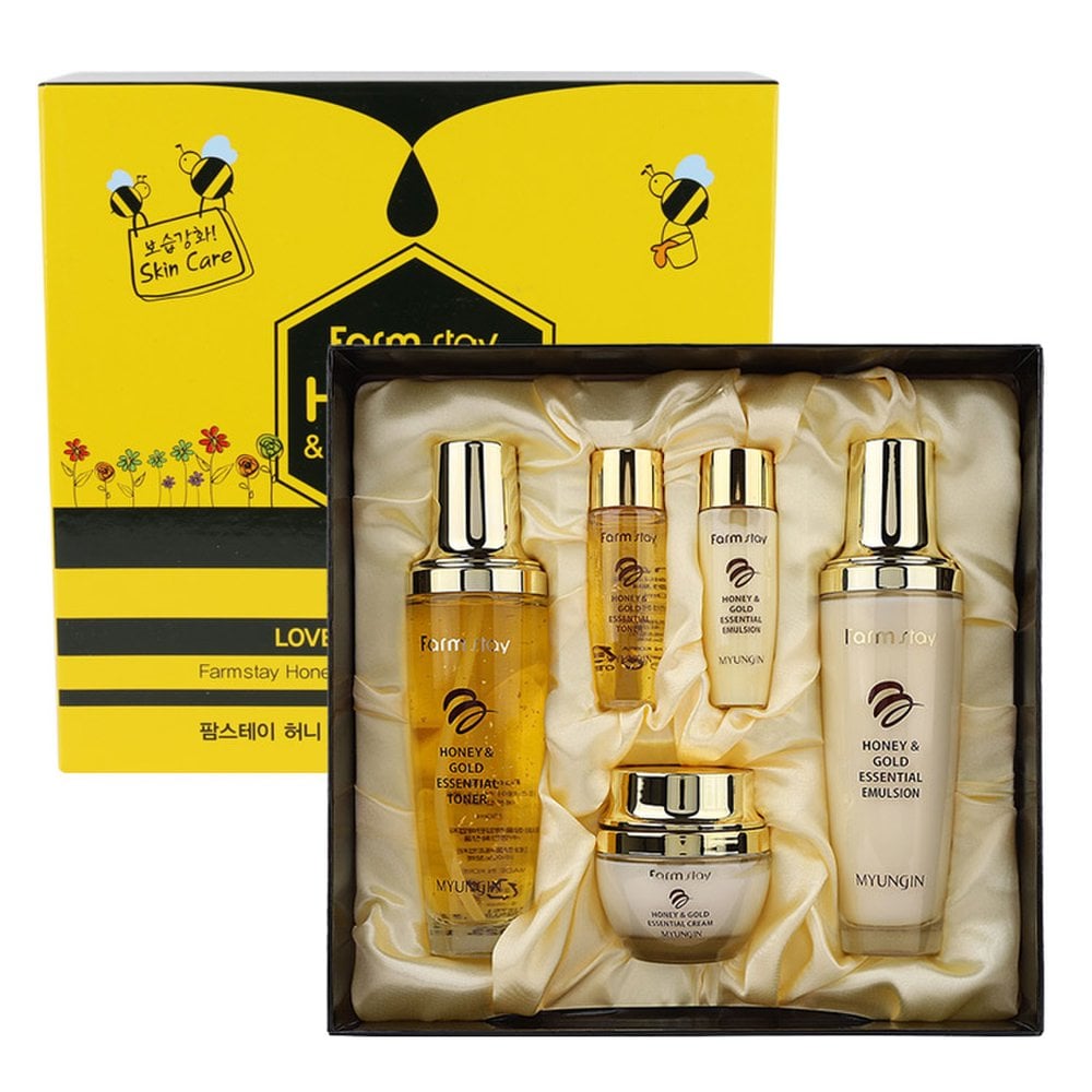 

Farm Stay Honey & Gold Essential Skin Care 3-Piece Set