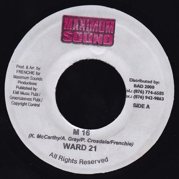 

7inch Record WARD 21 - M 16 NONE Maximum Sound 2003 Jamaica Reggae, Ska & Dub Used