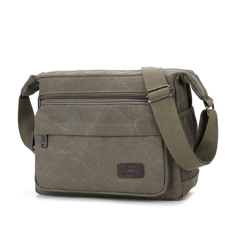 Men Canvas Crossbody Messenger Bag Shoulder Retro Travel Satchel Handbag Gifts