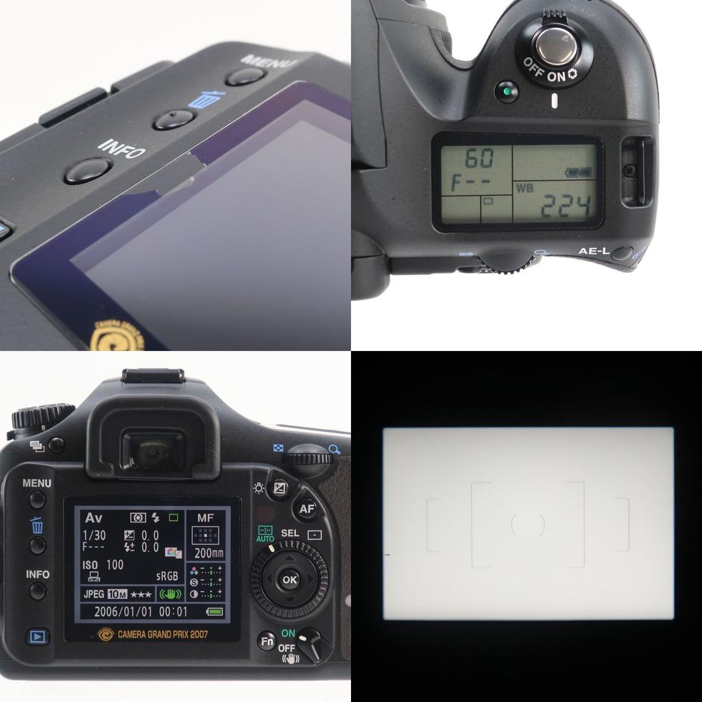 PENTAX K10D Camera GRAND PRIX 2007 Digital camera _ Used