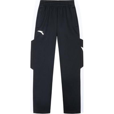 Color Block Comfortable Lace-Up Casual Pants Men Bottoms Basic-Black Pure-White 152441333-2
