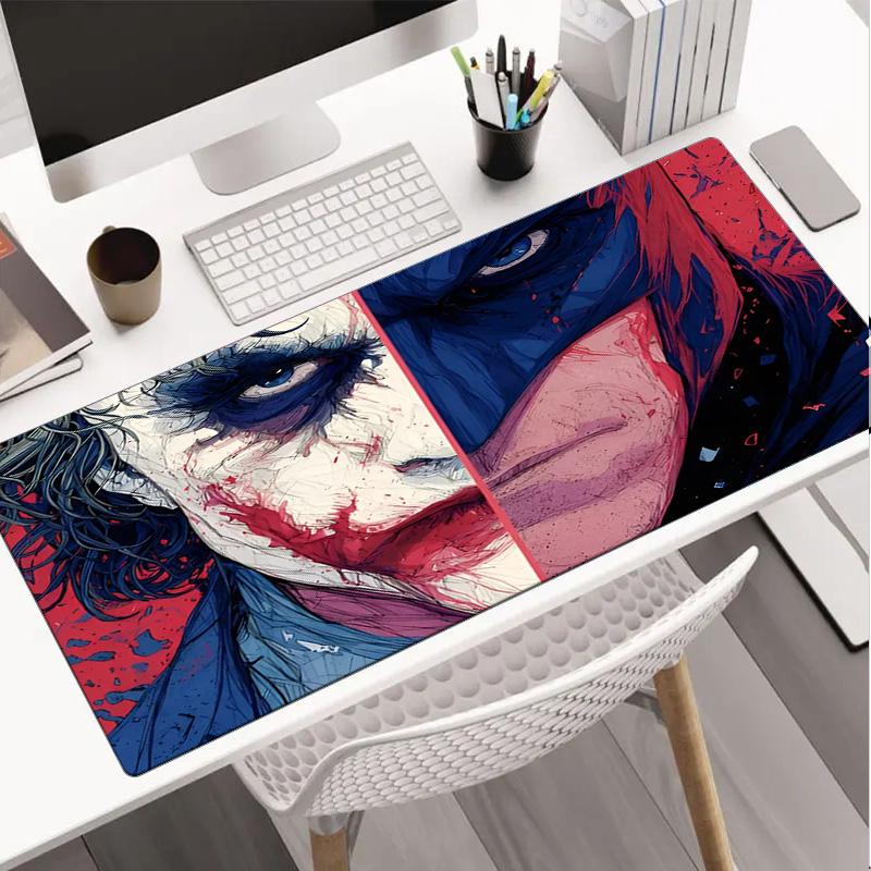 Clown Mouse Pad, Rubber Base, Mouse Pad for Gamers and Office Use, Gaming Desk , Easy To Clean Mat Office Fan Gifts