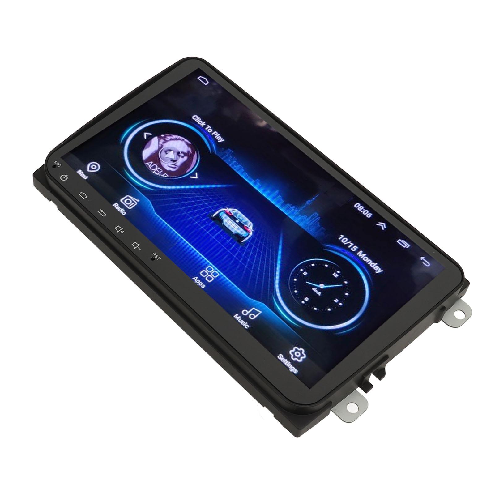9-дюймовая автомобильная магнитола для Android 12 HD Сенсорный экран GPS-навигация Wifi Bluetooth Замена для Seat Altea Toledo