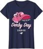 This Is My Derby Day Dress Horse Racing Funny Ladies' Crewneck T-Shirt