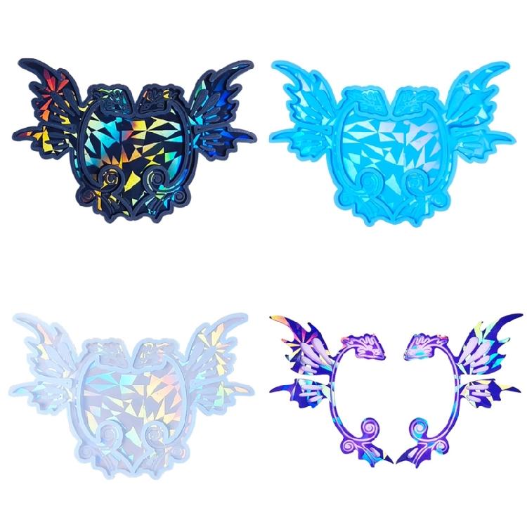 Easy To Demold Silicone Mold for Earrings Pendant Dragon Ear Clip Accessories Crafting Mould Jewelry Making Supplies