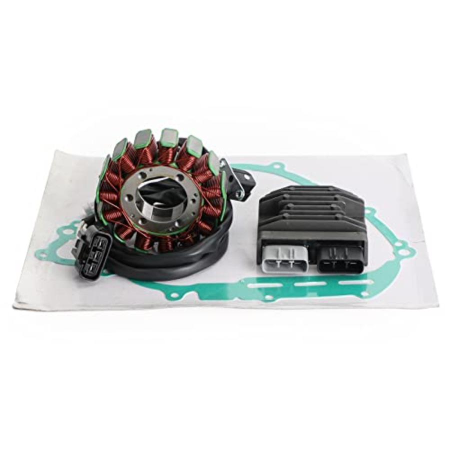 

Magneto Coil Stator + Voltage Regulator + Gasket Assy for Yamaha YFM 550 700 F Grizzly Kodiak 700 20072025 28P8141000 01 Reliab United States