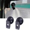 4pcs Strong Adhesive Car Suction Cup Clips Durable Plastic No-Residue Removable Holders