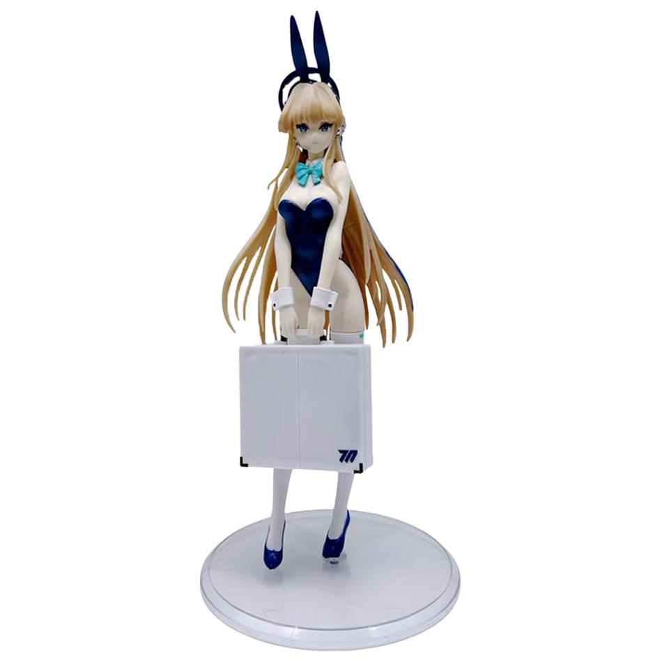 New Game Blue Archive Height 25cm Bunny Girl Gk Model Of Sexy And Beautiful Girl Decorative Collection Ornaments Toy Gifts