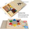 Multi-Function Chess & Board Games Set: Educational Toys for Kids - Checkers, Gomoku, and More