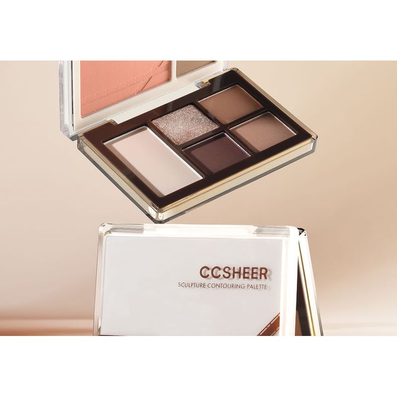 CCSHEER - Folding Pocket Eyeshadow Palette - 2 Types