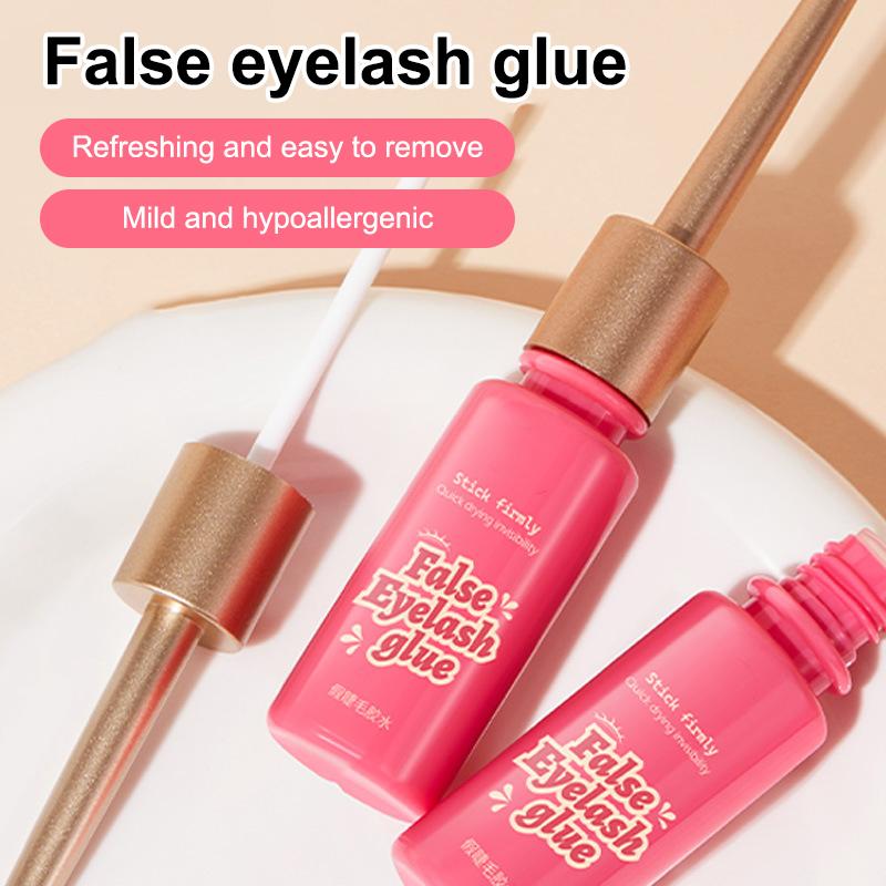12G False Eyelash Extension Glue Waterproof Fast Dry Long Lasting Strong No Irritation Transparent Eyelash Extension Primer Tool