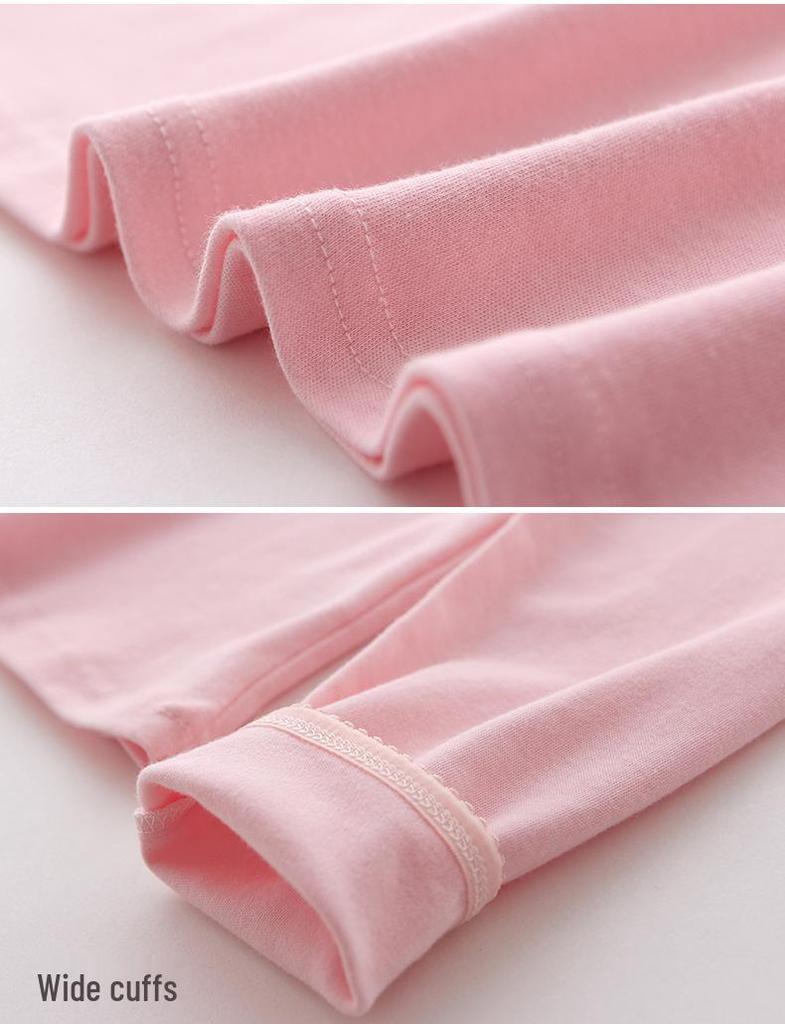 Women's Maternity & Nursing Pure Cotton Warm Underwear Set for Fall/Winter