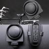 Sensitivity Adjustable Alarm Horn Vibration Alarm for Scooter Road Bike Electric Bike Security Alarm System with Remote