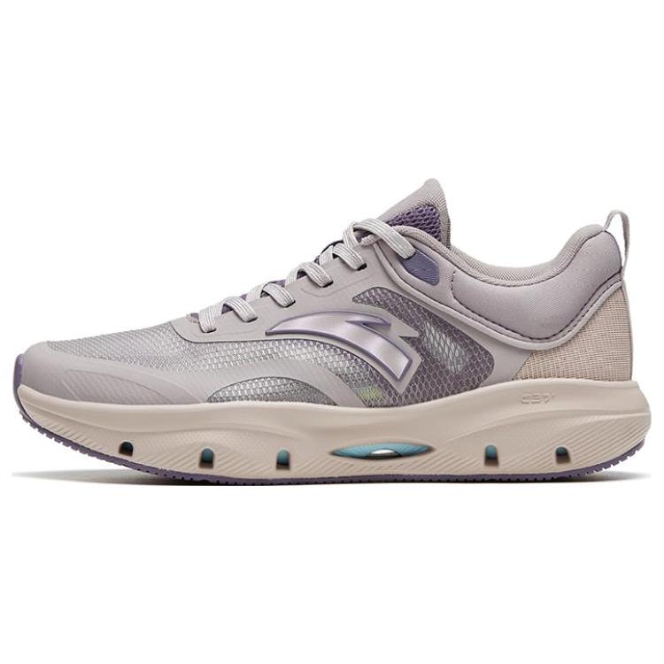 

new Anta Divine Pro Breathable Wear Resistant Lightweight Low Top Running Shoes Women s Lotus Gray 36