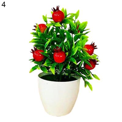 Vivid Decorating Beautiful  Imitation Fruit Tree Pot