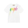 GUCCI T Shirts Men's Ecru Crew Neck Moderate 616036-XJFF9-9095
