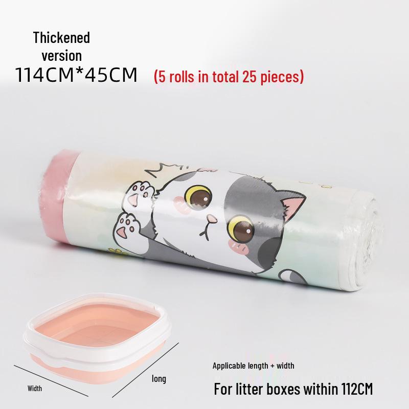 Απορρίψιμες Σακούλες Καθαρισμού & Σακούλες με Κορδόνι για Άμμο Γάτας