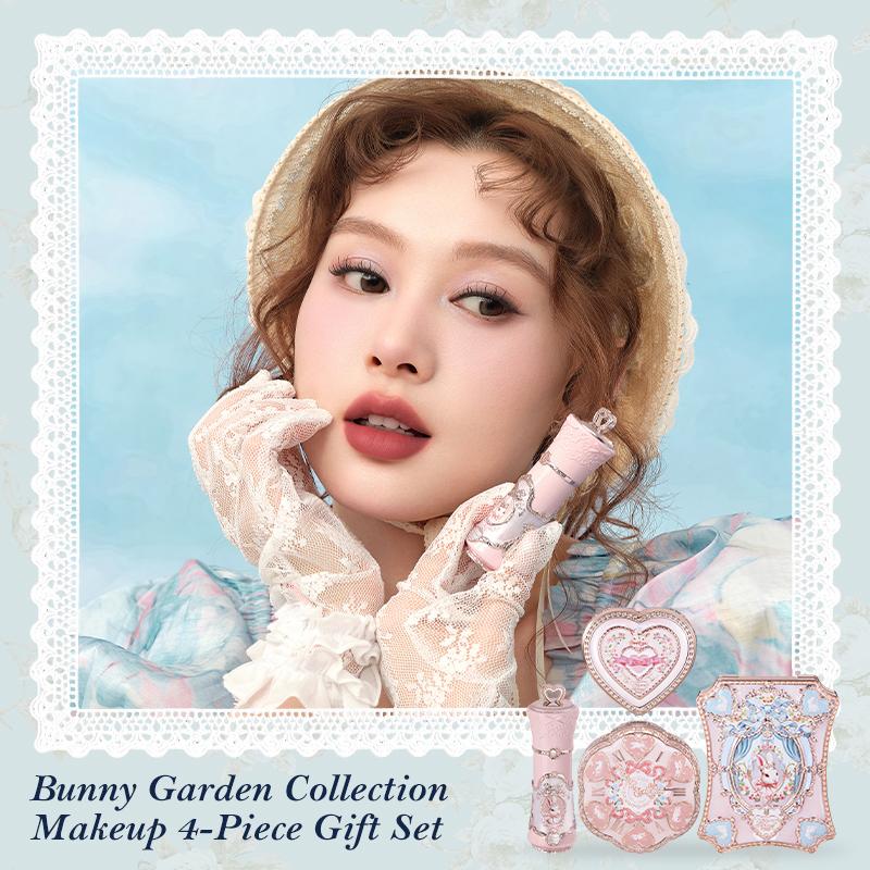 Flower Knows Bunny Garden Collection Gift Set Makeup Palette Lipstick Lip Cream Blush Cushion Cream Foundation Kit De Maquillaje
