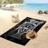 Asciugamano da Spiaggia Stampa Calcio Portogallo Asciugatura Rapida Super Assorbente Morbido Asciugamano da Bagno per Nuoto Spiaggia Viaggio Souvenir Regalo