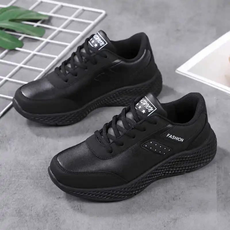 Demi-season Synthetic Leather Home Boots Women Sneakers Boots Women's Shoes Ankle Boots Sports Clearance Beskets Pretty