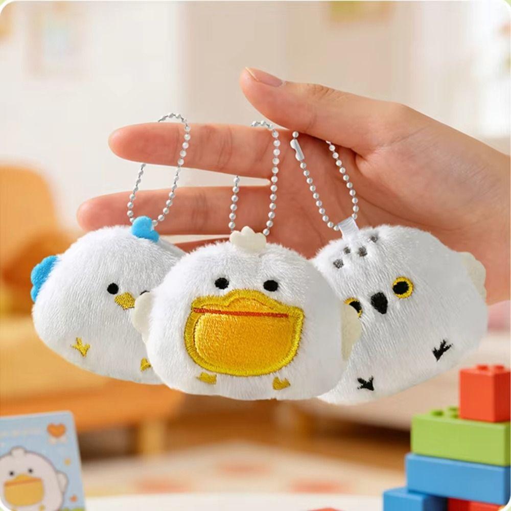Schoolbag Hanger Animal Plush Toy Doll Decoration Bird Pendant Jewelry Gift Bird Keychain Backpack