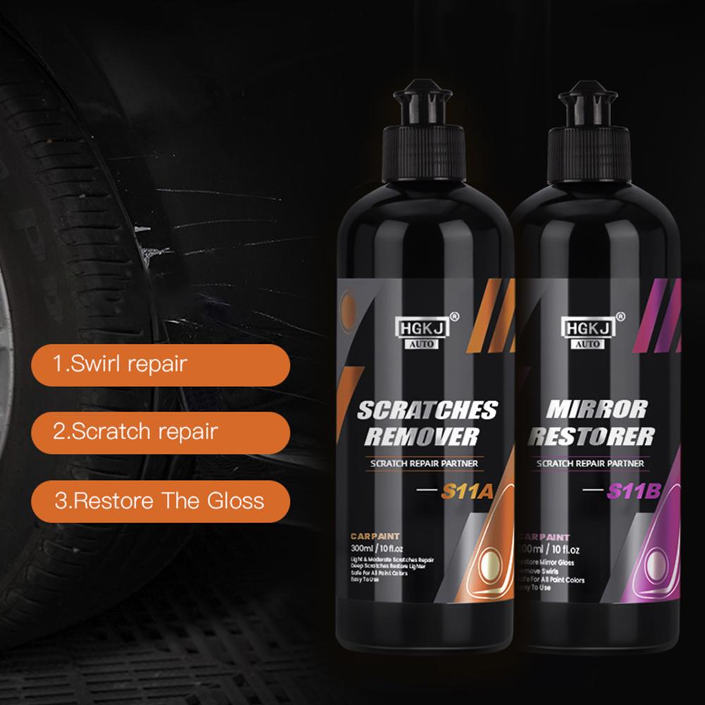S11 Car Scratch Removal Kit Anti-scratch Repair Agent Paint Care Polishing Liquid Wax Automotive Detailing Cars Accessories