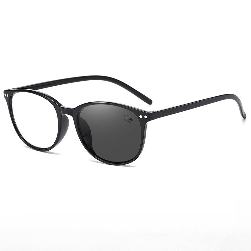 New Photochromic Blue Light-Blocking Reading Glasses Unisex Fashionable High-Definition Presbyopia Eyewear Diopter 0 To +4.0