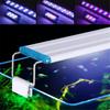 L18/28/38/48cm LED Aquarium Light for Plants,Plug In Full Spectrum Fish Tank Light with Extendable Brackets for Freshwater