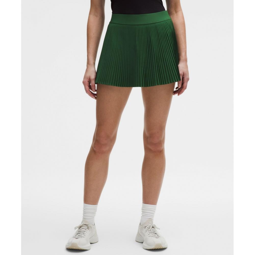 Lululemon Varsity High Rise Pleated Tennis Skirt Ivy Grove