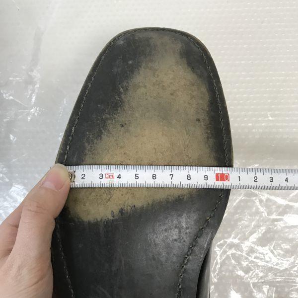 P.S.FA Genuine Leather Goodyear Welted Plain Toe Shoes [26.0/Black] Business Dress Shoes(USED)
