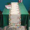 Dining Table Cloth Placemat Happy Birthday Decoration Table Cloth Placemat Color