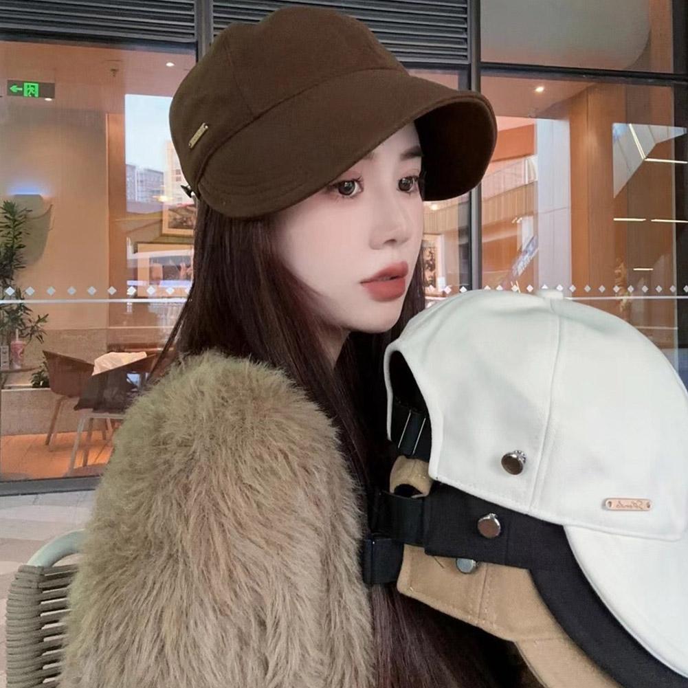 Summer Ladies Wide Brim Fisherman Hat UV Protection Baseball Cap Wide Brim Adjustable Fisherman Cap for Outdoor Sports