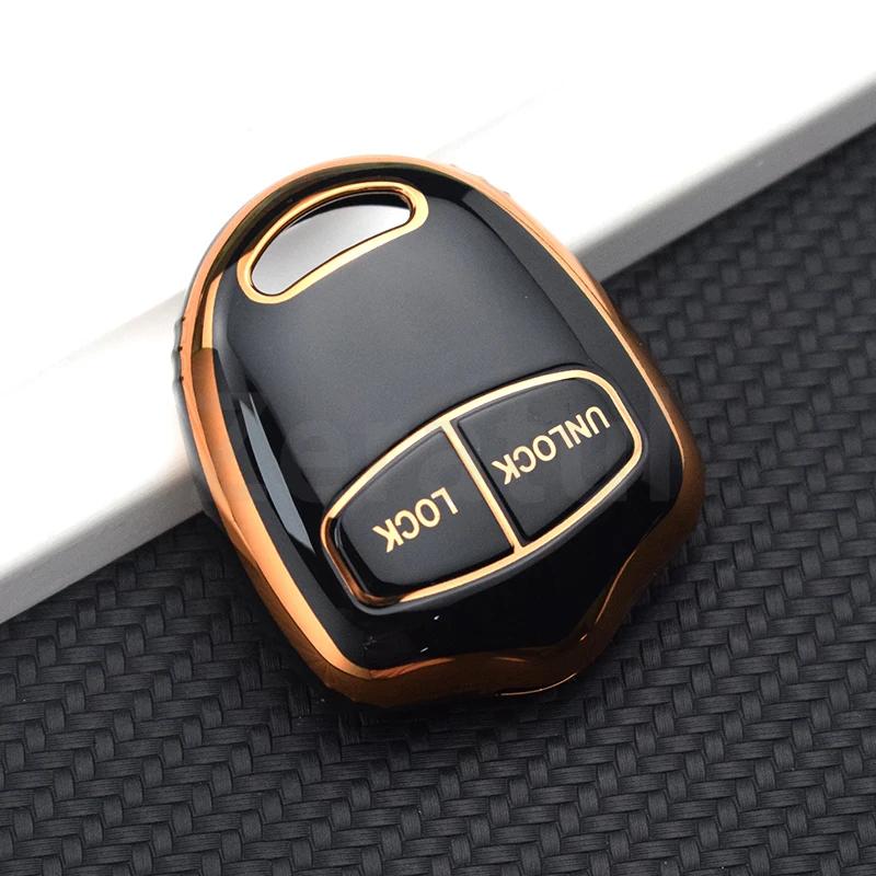 2/3 Buttons Remote Car Key Case Cover For Mitsubishi Lancer Ex Asx Outlander Galant Pajero Shell Fob Holder Accessories