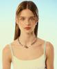 Sentiments No.510 [Silver] Lace Line Chian Necklace
